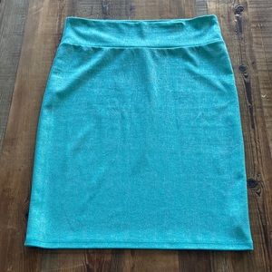 Sparkly pencil skirt